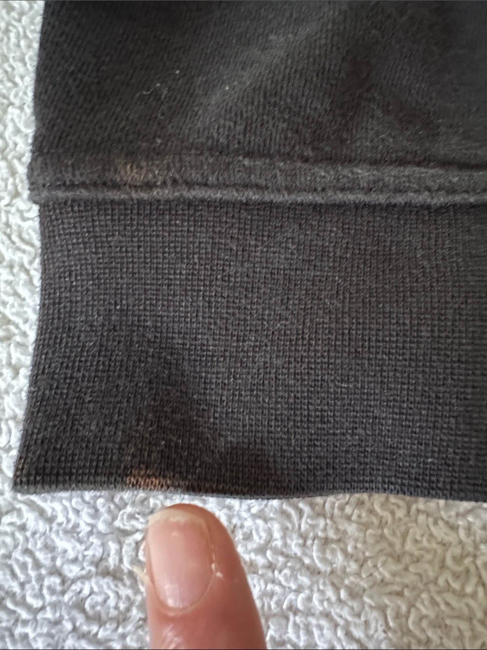 lululemon athletica - woman’s Crewneck Sweatshirt size 6/8? ( flaw read below) - Picture 4 of 4